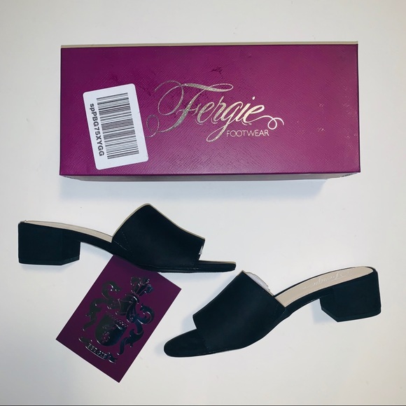Fergie Shoes - (Reserved) Fergie Jane Women's Suede Mules